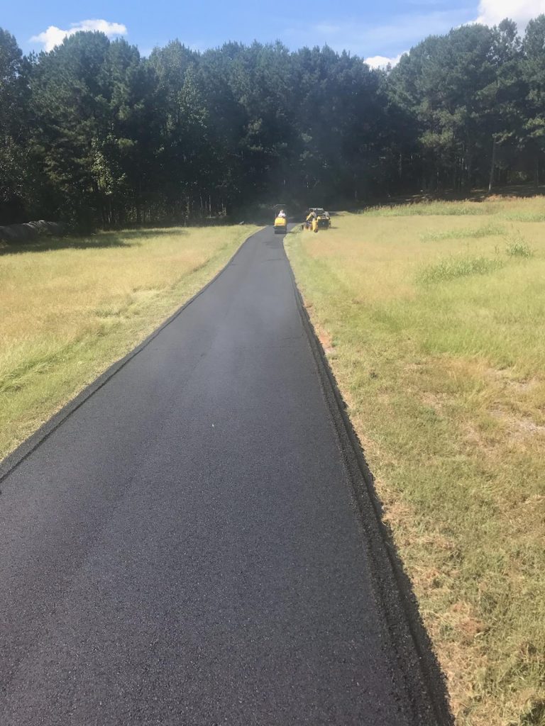 Private Road paved with Asphalt
